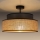 Anbauleuchte BOHO 1xE27/60W/230V d 40 cm braun/beige