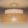 Anbauleuchte BOHO 1xE27/60W/230V d 40 cm weiß/beige