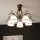 Anbauleuchte RETRO 5xE27/60W/230V bronzen