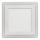 APLED - LED Badezimmer-Deckenleuchte SQUARE DUO LED/4W + LED/12W/230V IP41 3000/4000K 19,5x19,5 cm Weiß