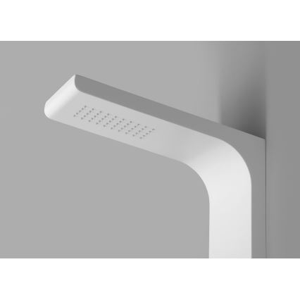 Aqualine - Duschpaneel YUKI mattweiß