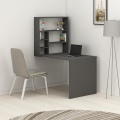Arbeitstisch mit Regal SEDIR 154,2x90 cm Anthrazit