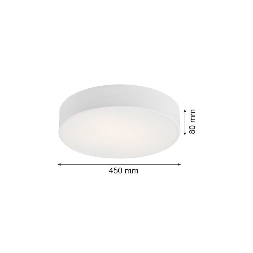 Argon 1188 - Deckenleuchte DARLING 3xE27/15W/230V Ø 45 cm Weiß
