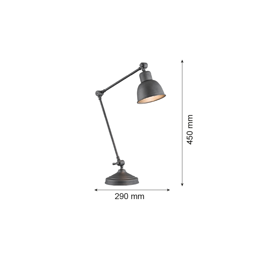 Argon 3195 - Tischleuchte EUFRAT 1xE27/15W/230V