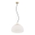 Argon 4317 - Hängeleuchte an Seil TRINI 1xE27/15W/230V Ø 40 cm goldfarben