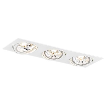 Argon 6115 - Deckenleuchte OLIMP 3xGU10-AR111/12W/230V weiß