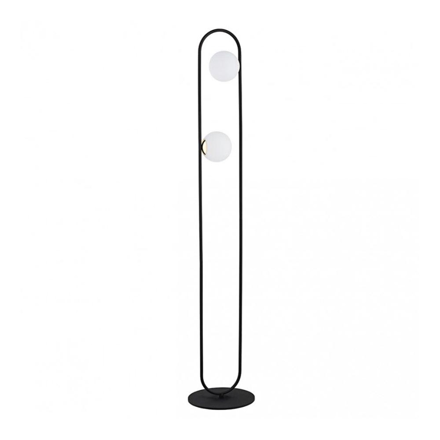 Argon 7071 - Stehlampe ROVETTO 2xE14/7W/230V schwarz/gold