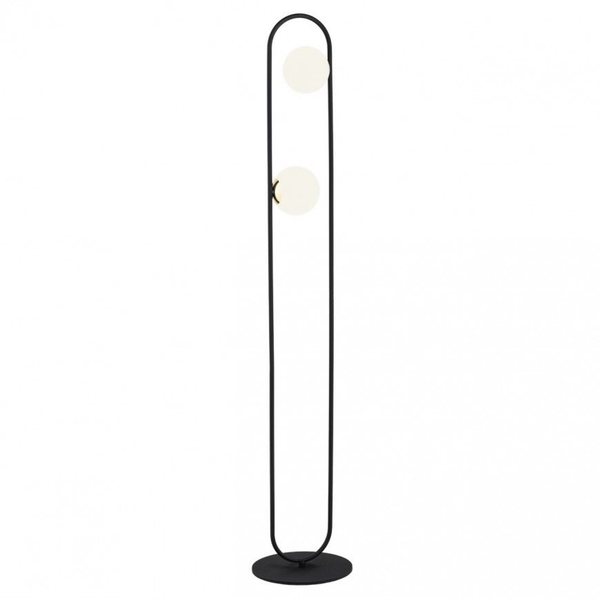 Argon 7071 - Stehlampe ROVETTO 2xE14/7W/230V schwarz/gold