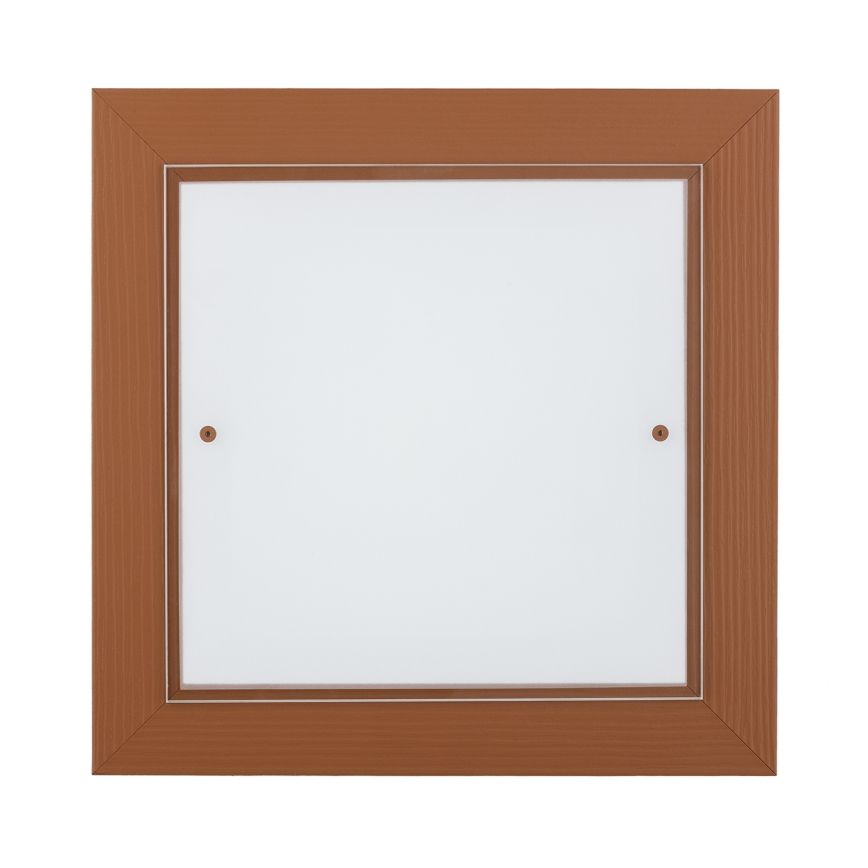 Argon 7268 - Deckenleuchte TABOR 2xE27/15W/230V 32x32 cm Terrakotta