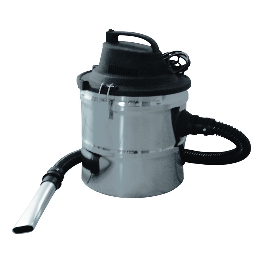 Ascheabsauger 18 l 1200W/230V glänzender Chrom