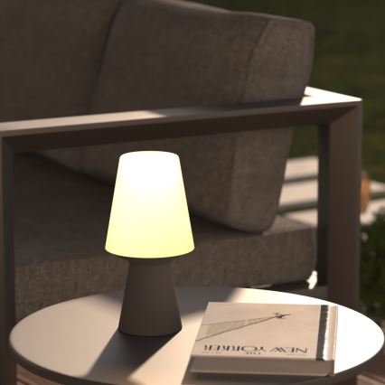 Atmosphera - Dimmbare LED-Outdoor-Tischleuchte mit Touch-Funktion WIZA LED/5V 2400 mAh 23 cm IP44