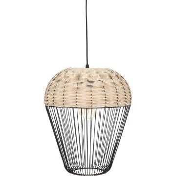 Atmosphera - Hängeleuchte ANEA 1xE27/40W/230V Rattan