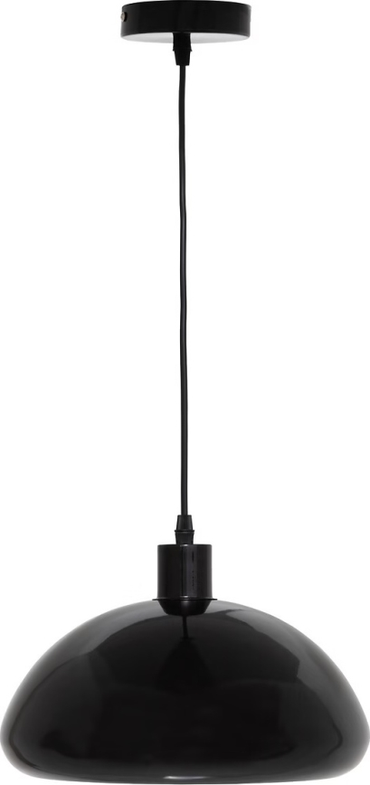 Atmosphera - Hängeleuchte SAVIO 1xE27/40W/230V schwarz