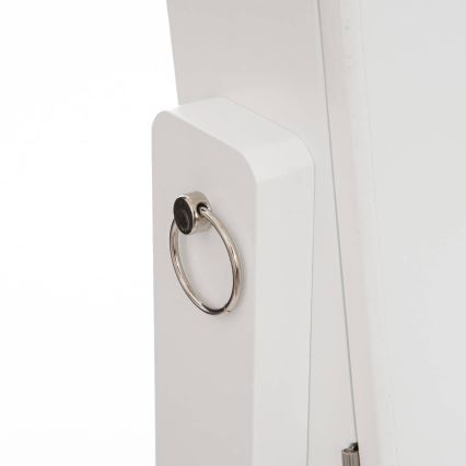 Atmosphera - Standspiegel mit integrierter Schmuckschatulle KRISTIN 146,8x37 cm weiß