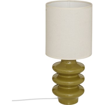 Atmosphera - Tischlampe VINUS 1xE14/40W/230V khaki