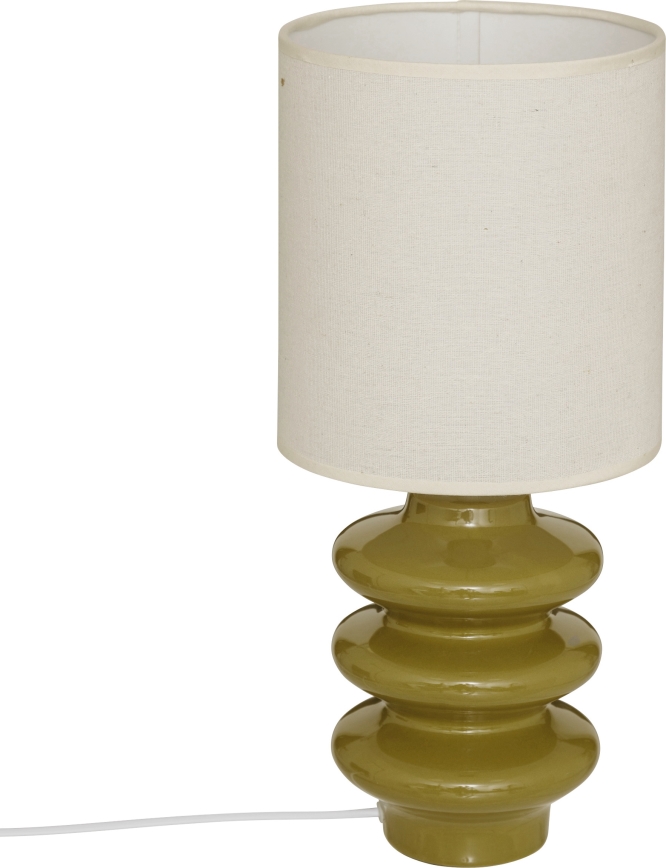 Atmosphera - Tischlampe VINUS 1xE14/40W/230V khaki