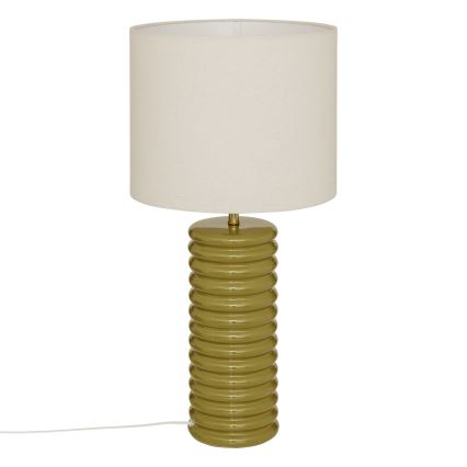 Atmosphera - Tischlampe VINUS 1xE27/60W/230V khaki