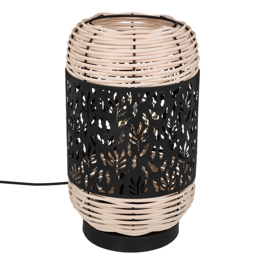 Atmosphera - Tischleuchte CALY 1xE27/40W/230V Rattan