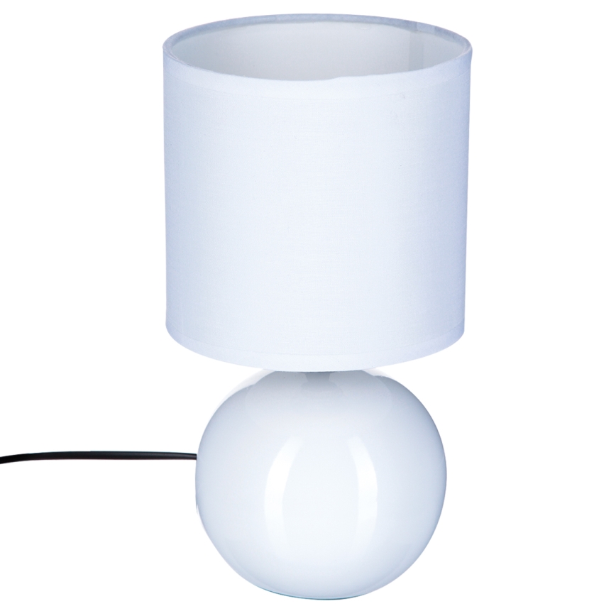 Atmosphera - Tischleuchte TIMÉO 1xE14/60W/230V glänzend weiß