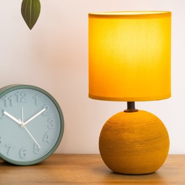 Atmosphera - Tischleuchte TIMÉO 1xE14/60W/230V orange