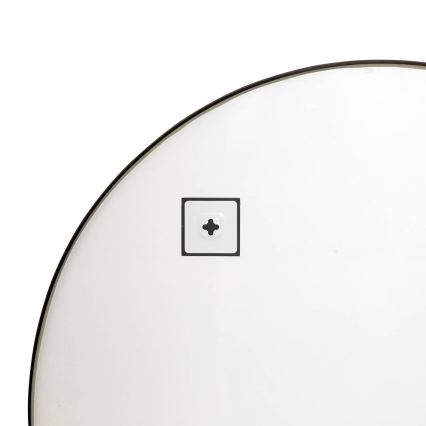 Atmosphera - Wandspiegel ALICE 65x90 cm schwarz