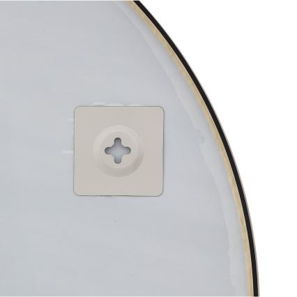 Atmosphera - Wandspiegel ALICE d 70 cm schwarz