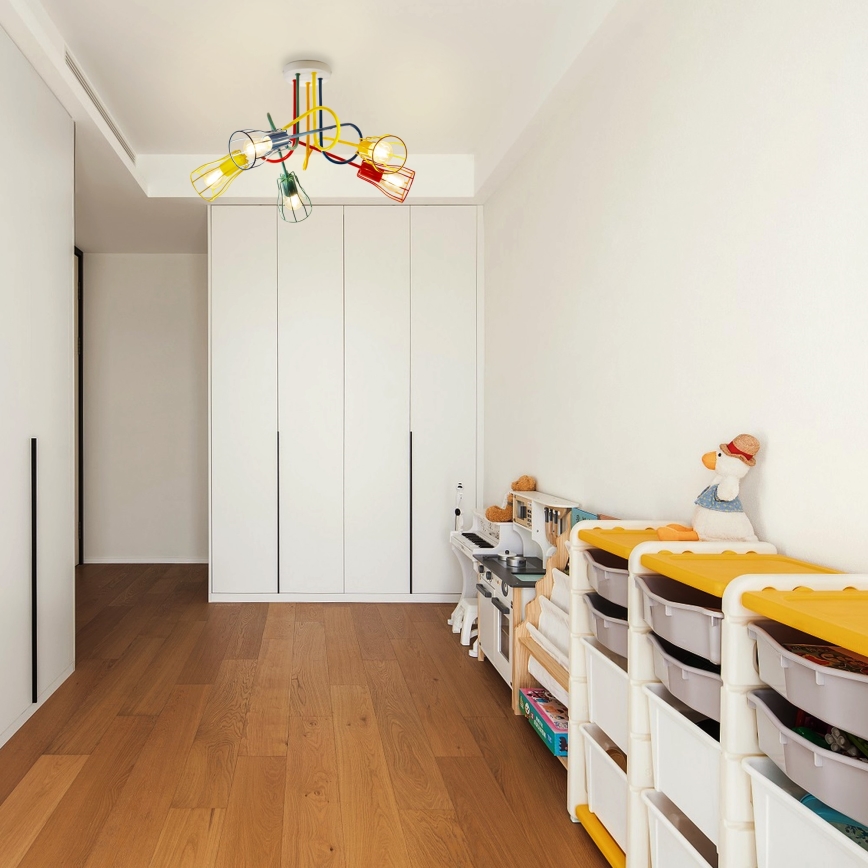 Aufbauleuchte OXFORD 5xE27/15W/230V