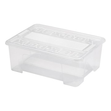 Aufbewahrungsbox TEX BOX 10 l klar