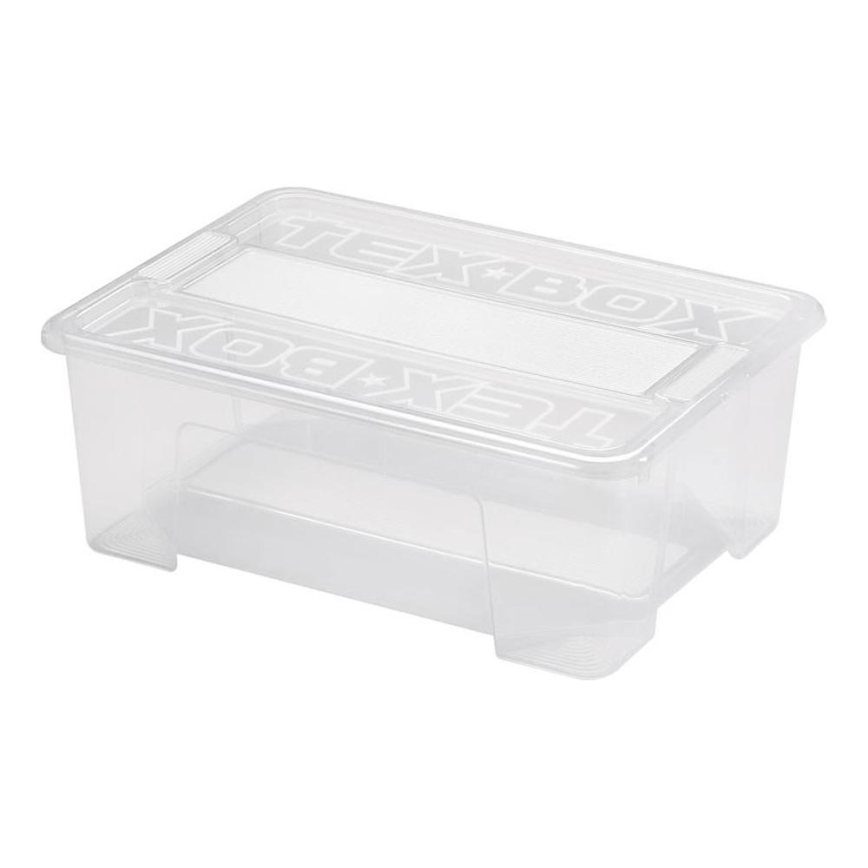 Aufbewahrungsbox TEX BOX 10 l klar