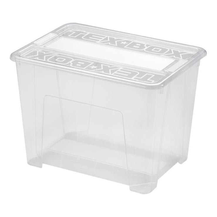 Aufbewahrungsbox TEX BOX 21 l klar