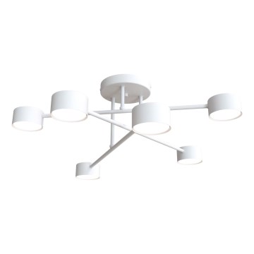 Aufgesetzte Deckenleuchte HALO 6xGX53/10W/230V, weiß