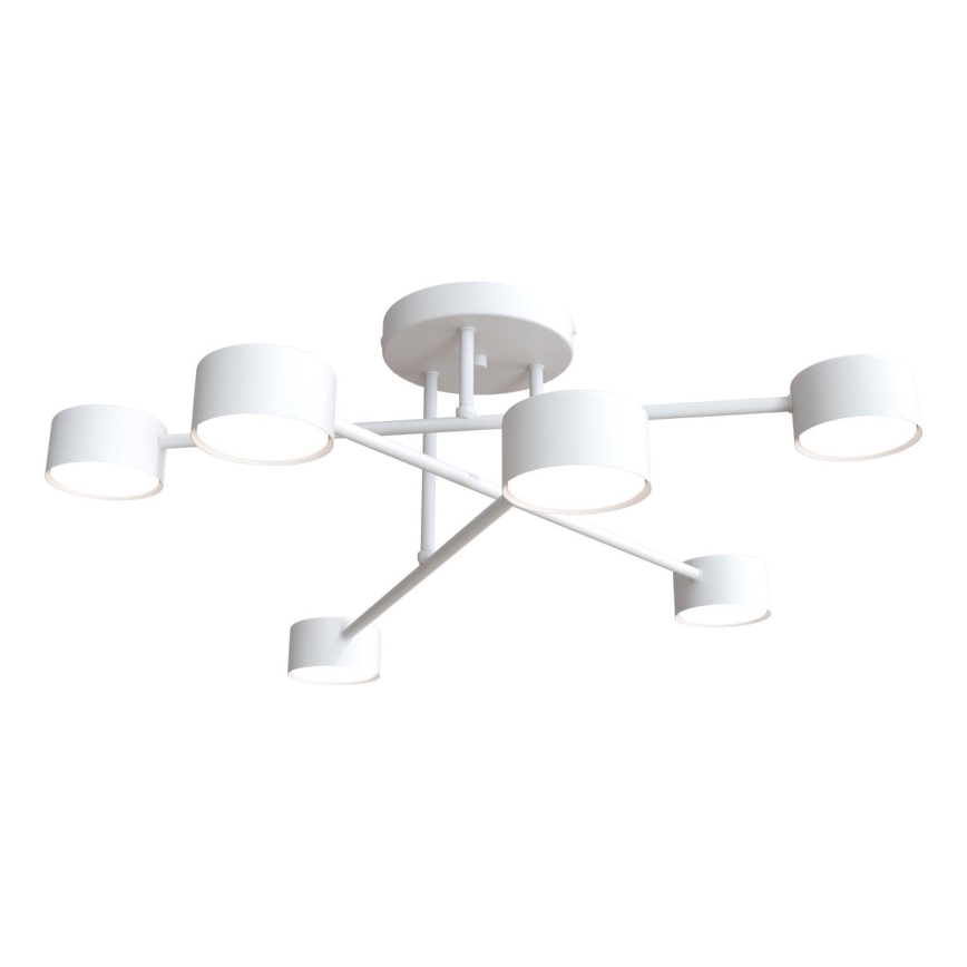 Aufgesetzte Deckenleuchte HALO 6xGX53/10W/230V, weiß