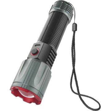 Aufladbare LED-Metall-Taschenlampe LED/5V 3000 glänzend 5000 mAh IP43