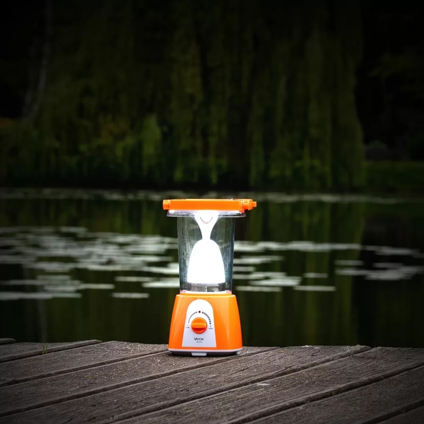 Dimmbare, aufladbare LED-Solarleuchte mit Powerbank-Funktion LED/230V 710 glänzend 1600 mAh