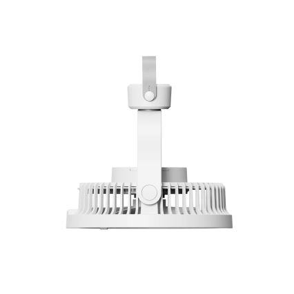 Aufladbarer Tischventilator mit LED-Beleuchtung 8W/3,7V 2400 mAh weiß