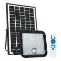 Außen-Solarstrahler mit Sensor LED/30W/6,4V 4000K IP65 6000 mAh + Fernbedienung