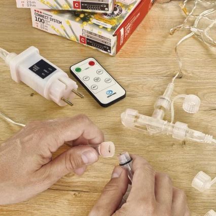 Außen-Verteilerkabel für Verbindungsketten, 0,5 m, IP44