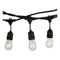 Außenkette STRING 15m 15xE27/25W/230V IP54