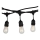 Außenkette STRING 15m 15xE27/25W/230V IP54