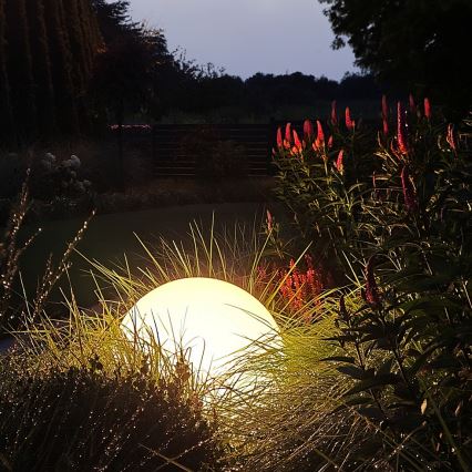 Außenleuchte GLOBO 1xE27/60W/230V Ø 40 cm IP44