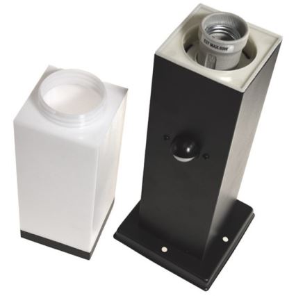 Außenleuchte mit Sensor SOPPA 1xE27/60W/230V IP44 45 cm schwarz