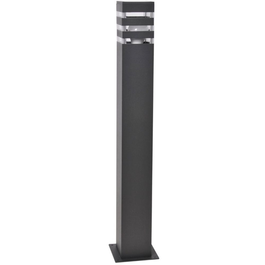 Außenleuchte mit Sensor TEKSAS 1xE27/12W/230V IP44 74 cm Anthrazit