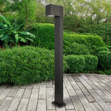 Außenleuchte BOSTON 1xGU10/10W/230V 80 cm IP54 schwarz