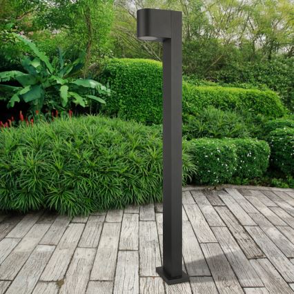 Außenleuchte BOSTON 1xGU10/10W/230V 80 cm IP54 schwarz