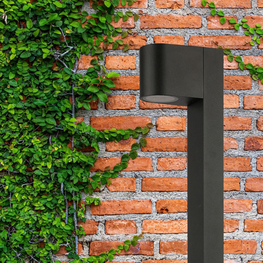 Außenleuchte BOSTON 1xGU10/10W/230V 80 cm IP54 schwarz
