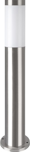 Außenleuchte BROOKLYN 1xE27/60W/230V 45 cm IP44 matt Chrom