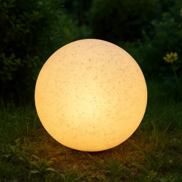 Außenleuchte LUMISTONE 1xE27/15W/230V IP65 Ø 28 cm