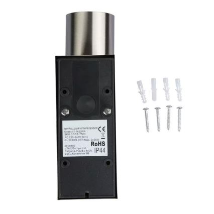 Außenwandleuchte mit Sensor 2xGU10/35W/230V IP44