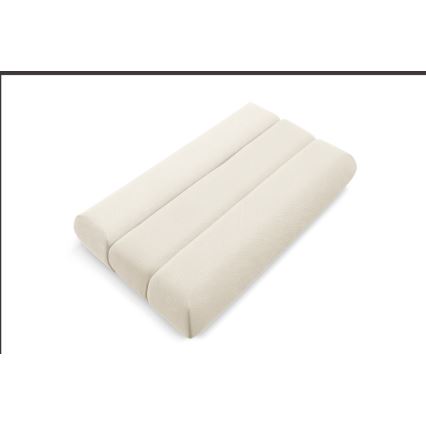 Ausziehbares Dreisitzer-Sofa FANO in Creme