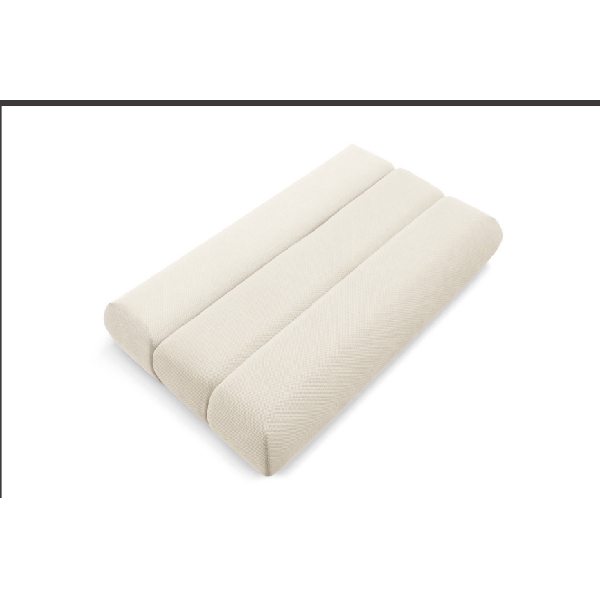 Ausziehbares Dreisitzer-Sofa FANO in Creme